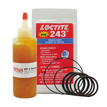 Titan Post Drivers Rebuild Kit for Titan Post Driver PGD2000 Series O Rings PGD2000RKIT